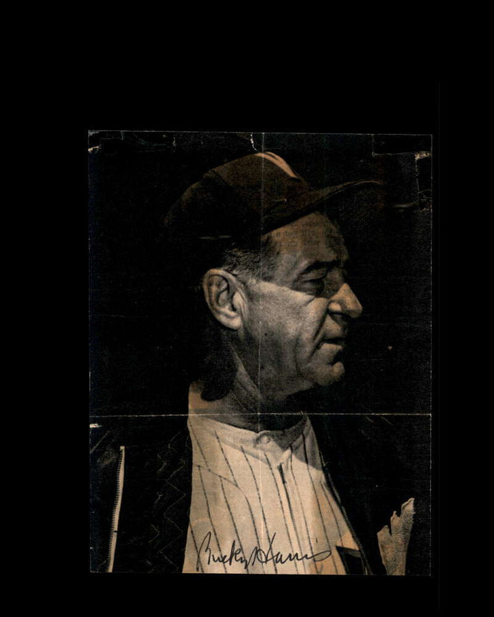 Bucky Harris JSA Coa Signed  5x7 Photo Autograph Senators