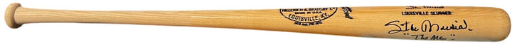Stan “The Man” Musial signed Louisville Slugger Eng Player Model 125 Bat-Beckett