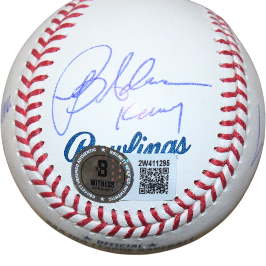 Sandlot Signed Babe Ruth OML Baseball Renna +6 Sigs Character Beckett 50748