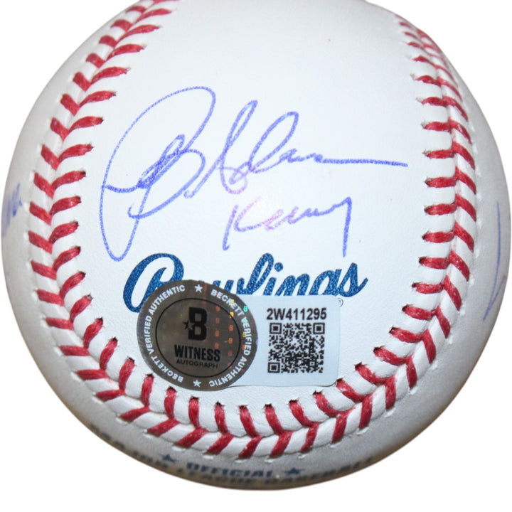 Sandlot Signed Babe Ruth OML Baseball Renna +6 Sigs Character Beckett 50748