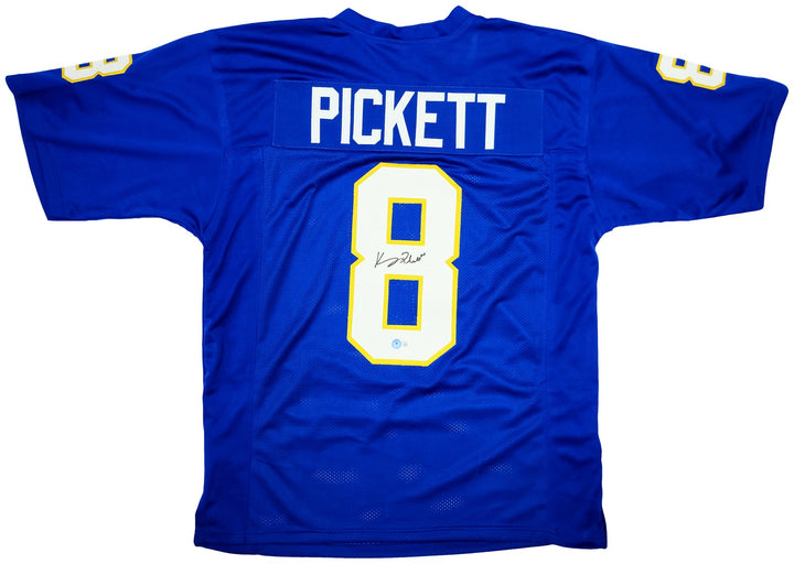 Pittsburgh Panthers Kenny Pickett Autographed Signed Blue Jersey Beckett