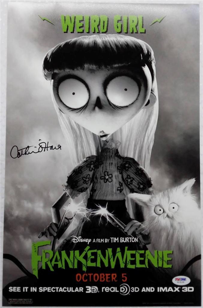Catherine O'Hara Signed Weird Girl Frankenweenie 11x17 Photo PSA/DNA Autograph