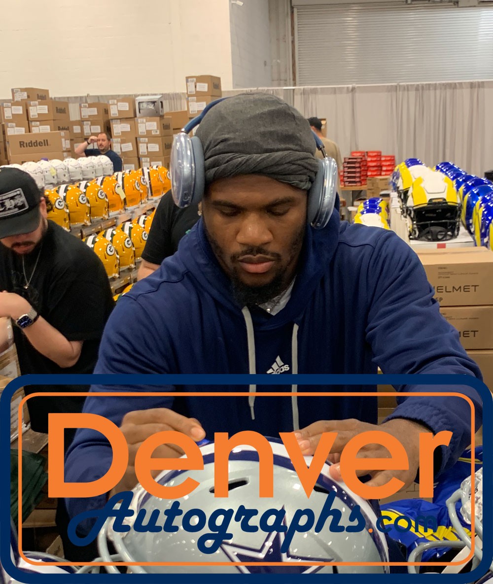 Micah Parsons Autographed/Signed Dallas Cowboys Authentic Helmet Fanatics 50903
