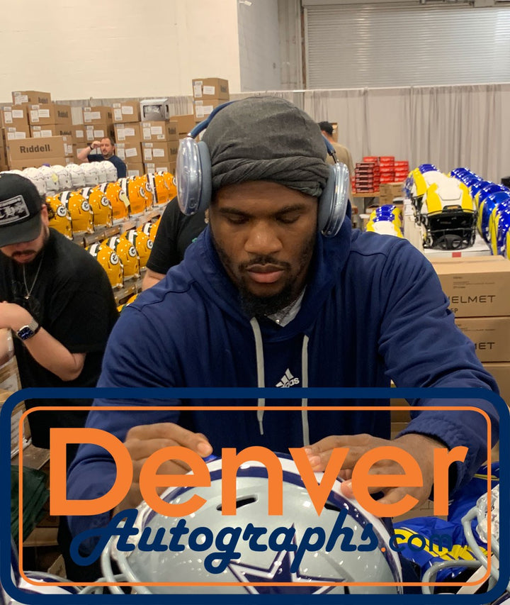 Micah Parsons Autographed/Signed Dallas Cowboys Authentic Helmet Fanatics 50903