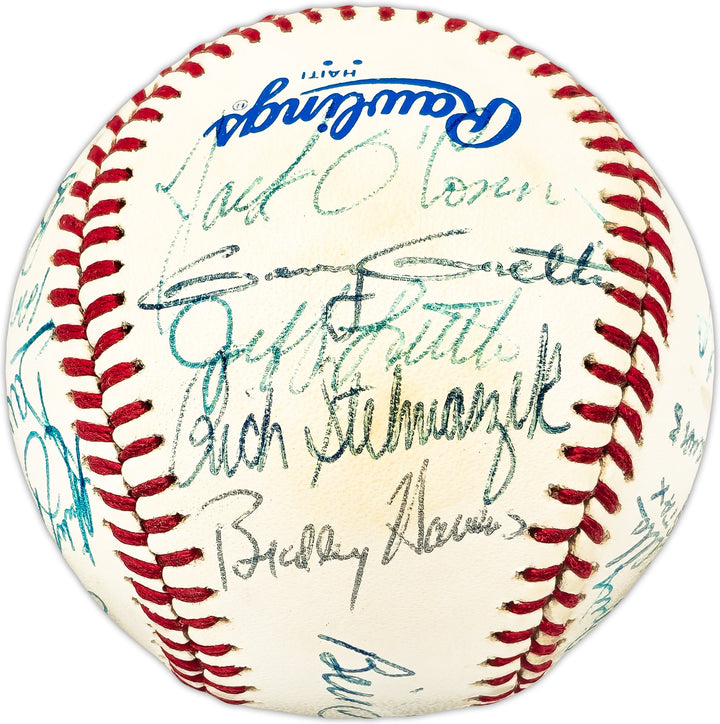 1982 Minnesota Twins Team Signed Official AL Baseball With 24 Signatures