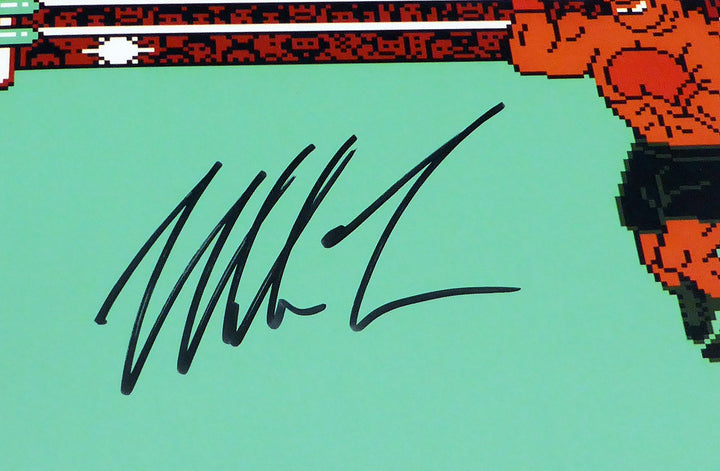 Mike Tyson Autographed Signed 11x14 Photo Punch-Out Beckett BAS