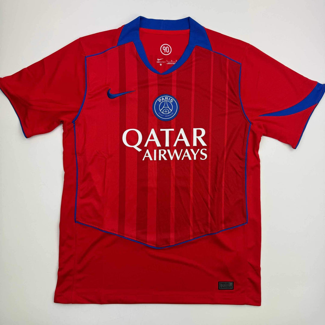 Autographed/Signed Vitinha PSG Paris Saint Germain Red Jersey Beckett BAS COA