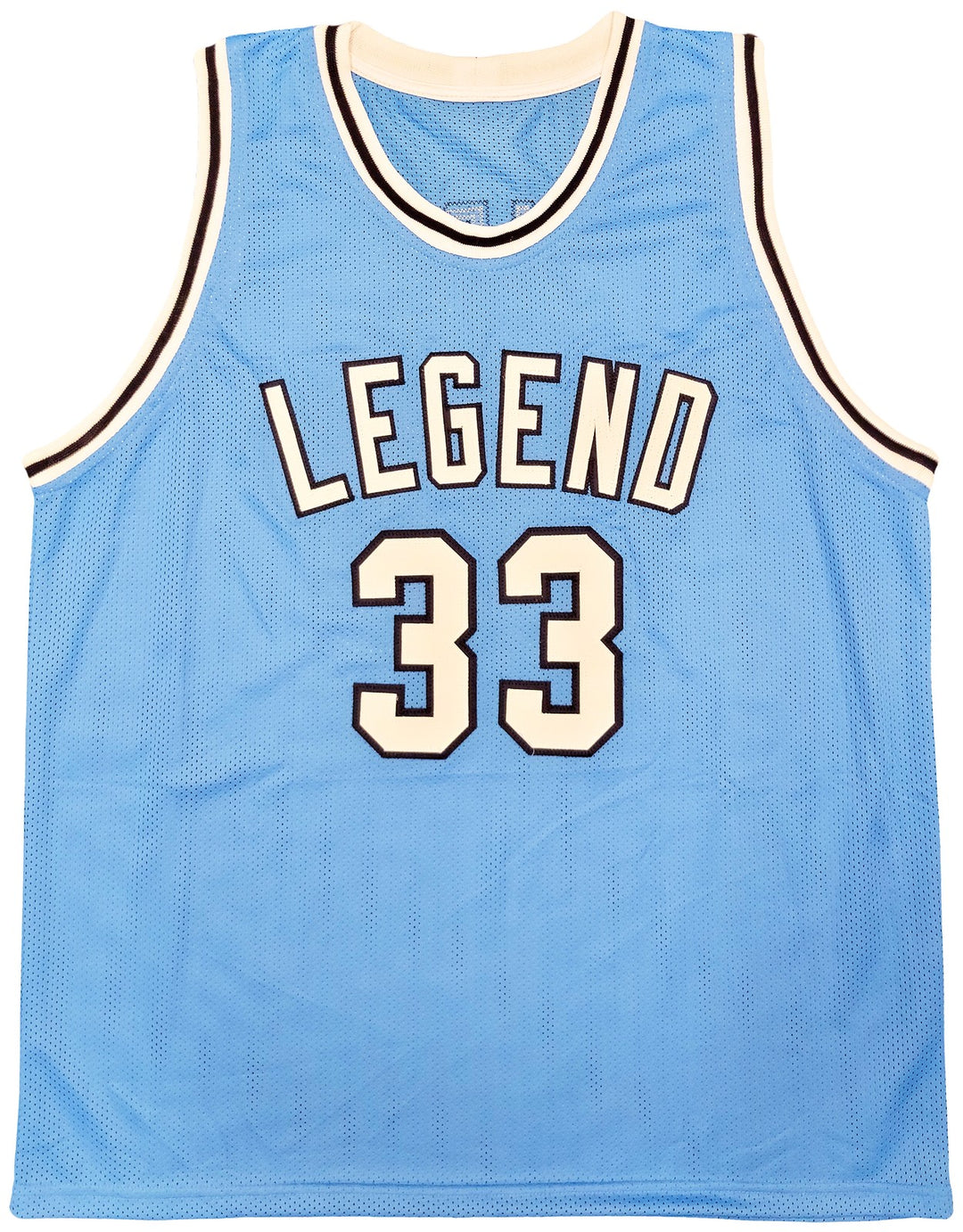 Indiana State Sycamores Larry Bird Autographed Signed Baby Blue Jersey Beckett