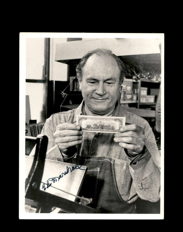 Eg Marshall JSA Cert Signed 7x9 Vintage Photo Certified Autograph