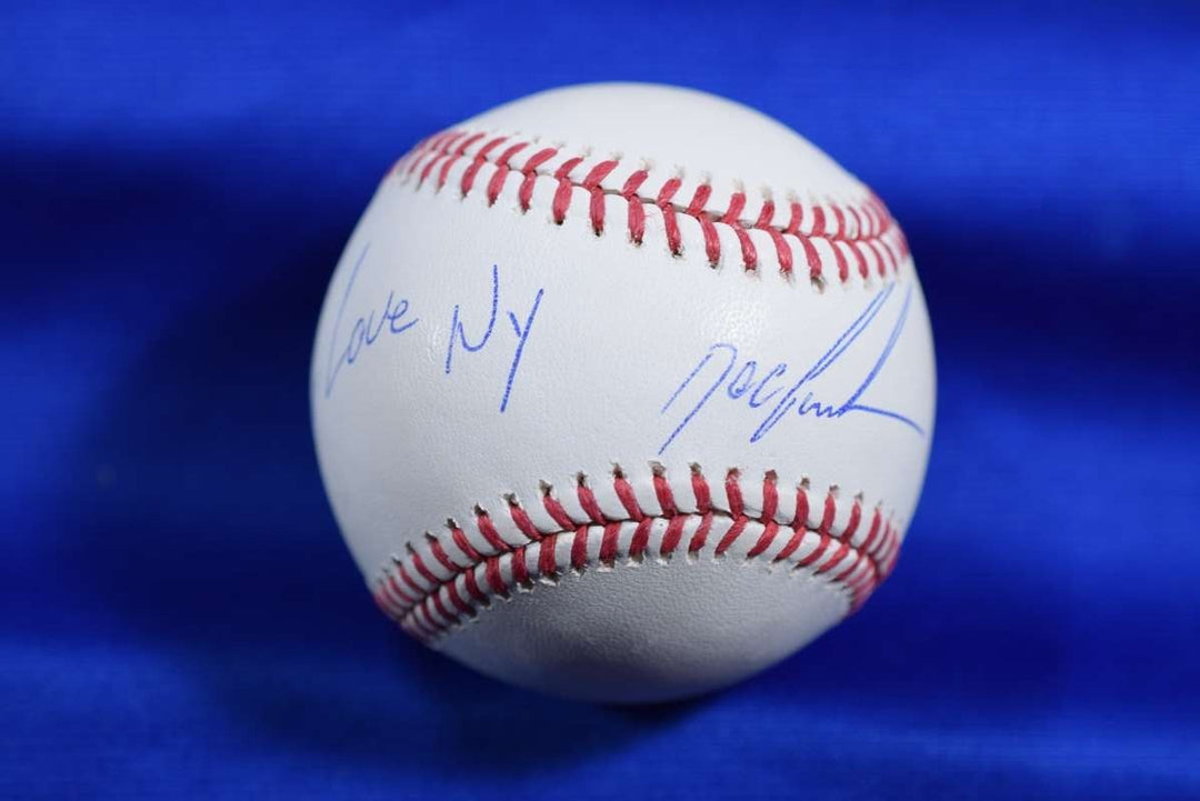 Doc Gooden PSA DNA Autograph Major League OML Signed Baseball Love NY