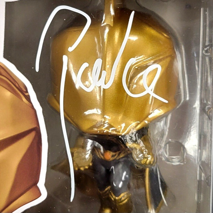 Pierce Brosnan signed Dr. Fate Black Adam Funko Pop! autograph (A) ~ Beckett BAS