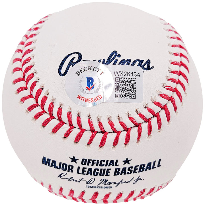 Robbie Ray Signed MLB Baseball San Francisco Giants "2021 AL Cy Young" Beckett