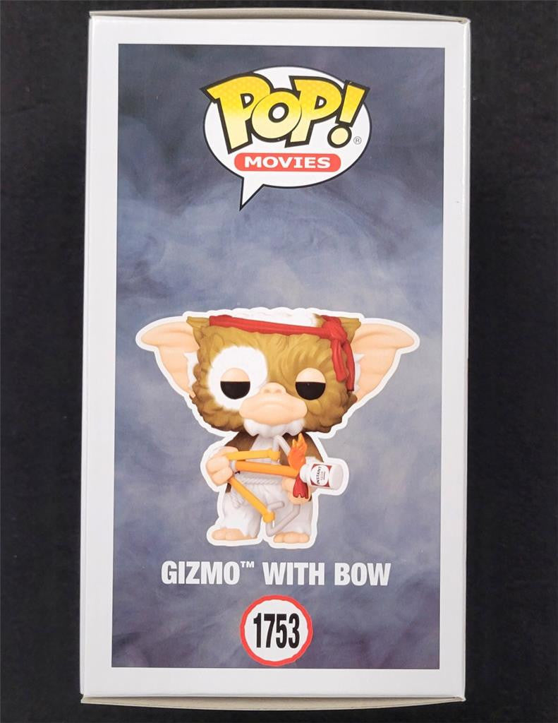 Howie Mandel signed Gizmo with Bow Funko Pop 1753 Gremlins autograph Beckett BAS