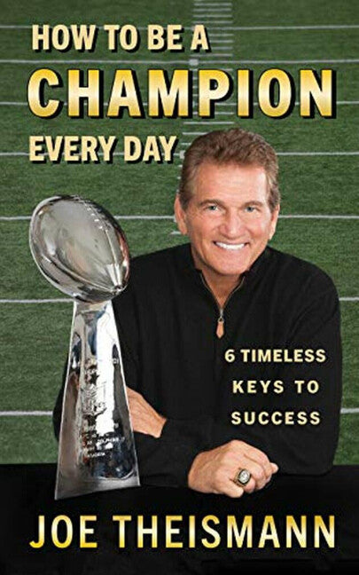 Joe Theismann signed 2020 How to Be a Champion Every Day Hardcover Bookplated #7