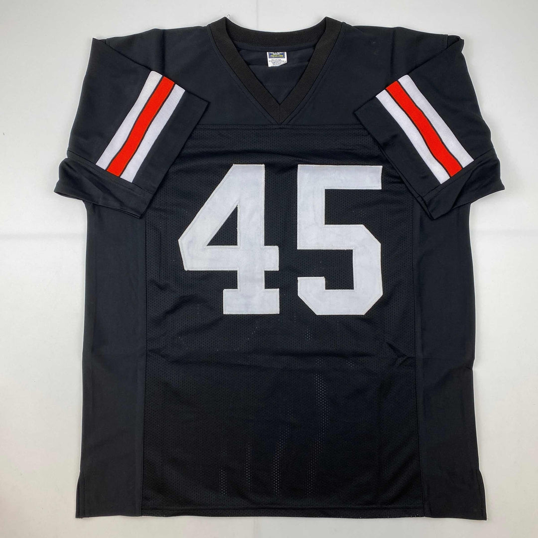 Facsimile Autographed Archie Griffin Cincinnati Black Reprint Jersey Men's XL