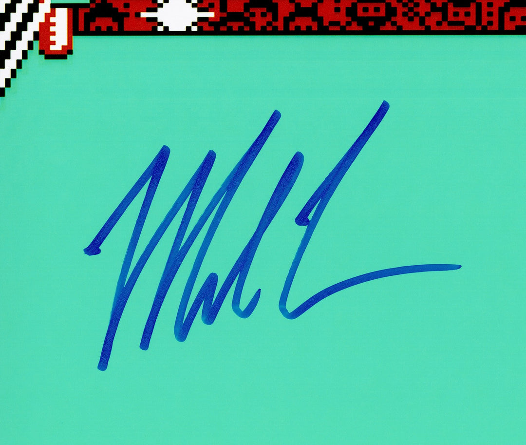 Mike Tyson Signed 11x14 Photo Nintendo NES Punch-Out!! Beckett BAS