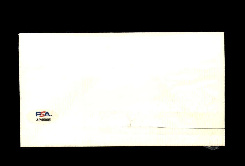 George Sparky Anderson PSA DNA Signed 1969 Centennial First Day Cover Cache FDC