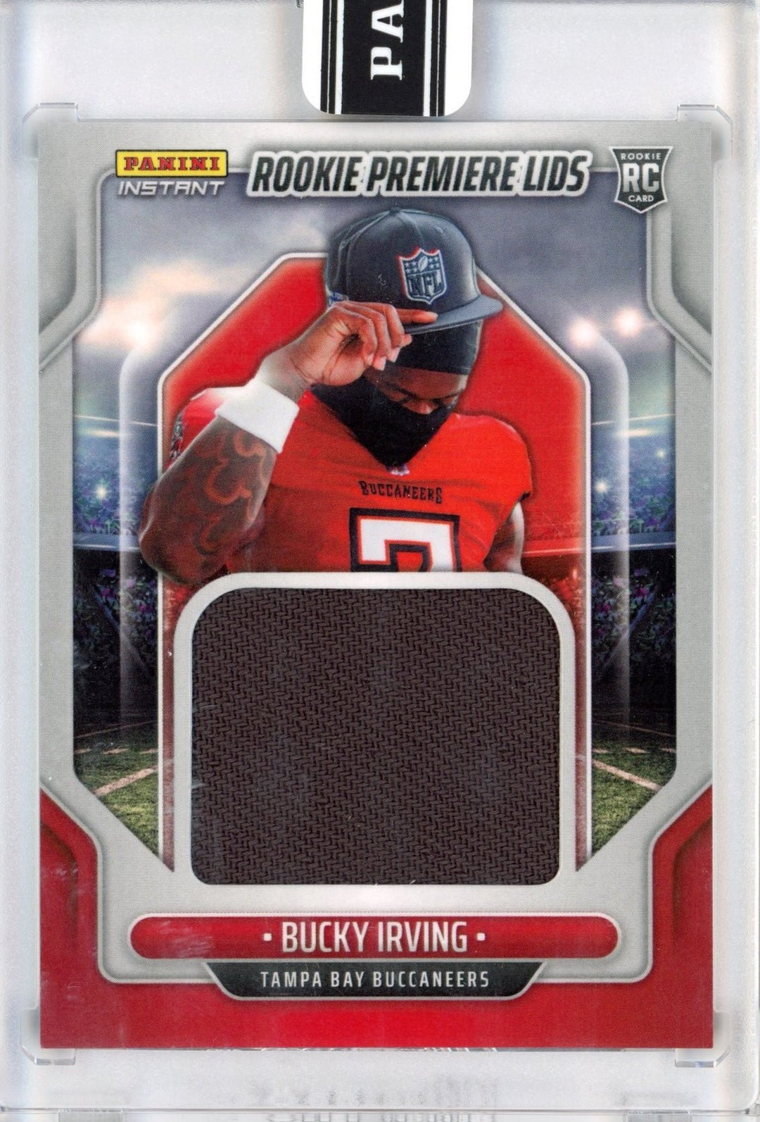 2024 Panini Instant Bucky Irving #RPL9 Rookie Premiere Lids /10 RC Card
