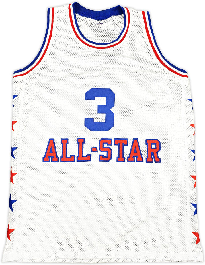 Philadelphia 76ers Allen Iverson Signed White All Star Jersey Beckett Wit