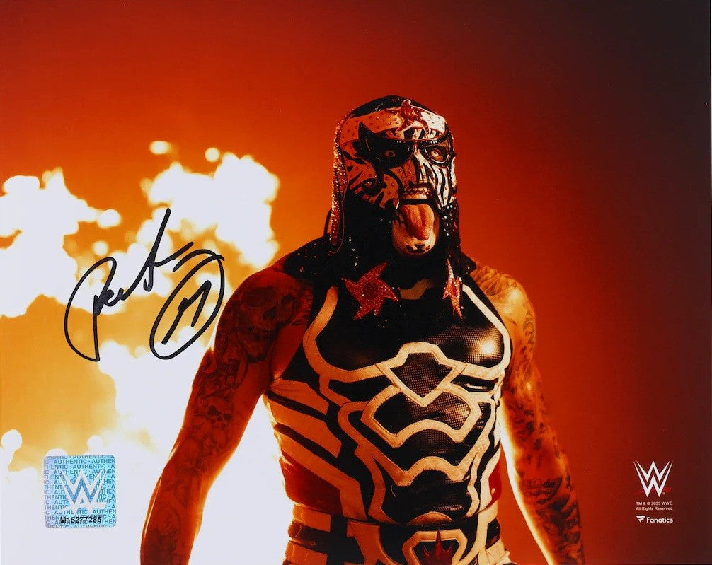 Penta Signed 8x10 WWE Fire Entrance Photo Fanatics