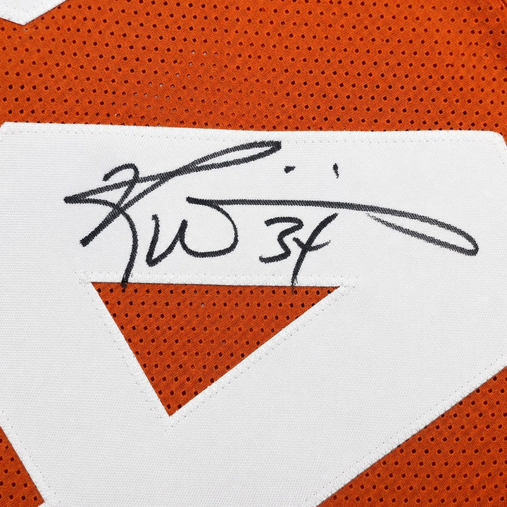 Texas Longhorns Ricky Williams Signed Orange Jersey JSA