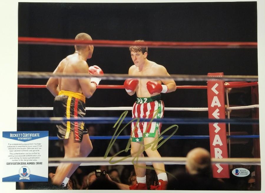 MILES TELLER Signed 11x14 Photo BLEED FOR THIS Divergent ~ Beckett BAS COA
