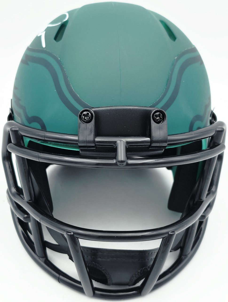 Eric Allen Signed Philadelphia Eagles Rave Green Speed Mini Helmet Beckett