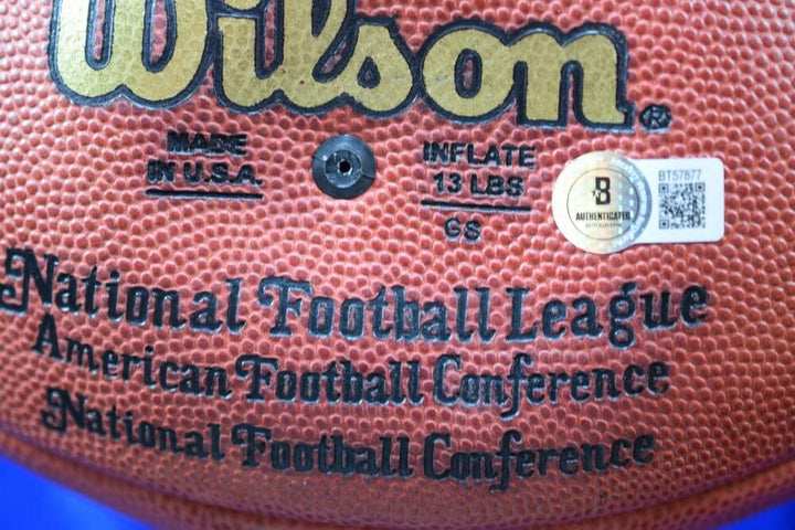 Gale Sayers Beckett BAS Autograph Official NFL Wilson Signed Football