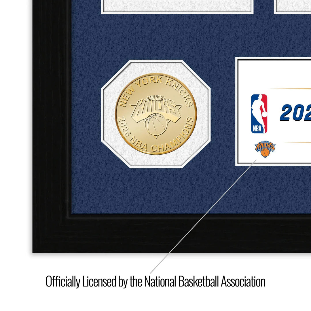 New York Knicks 2026 Road to the NBA Championship Bronze Coin Ticket Collection