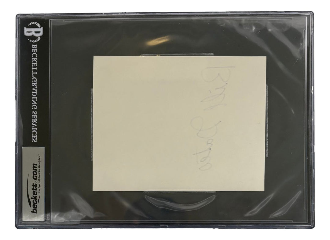 Bill Gates Signed Slabbed Replica 1976 Microsoft Letter BAS
