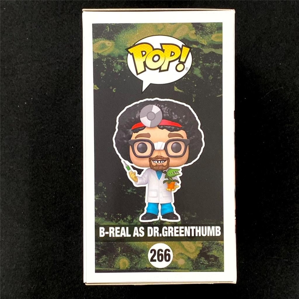 B-Real signed "Dr. Greenthumb" Cypress Hill Funko Pop! 266 figure auto PSA