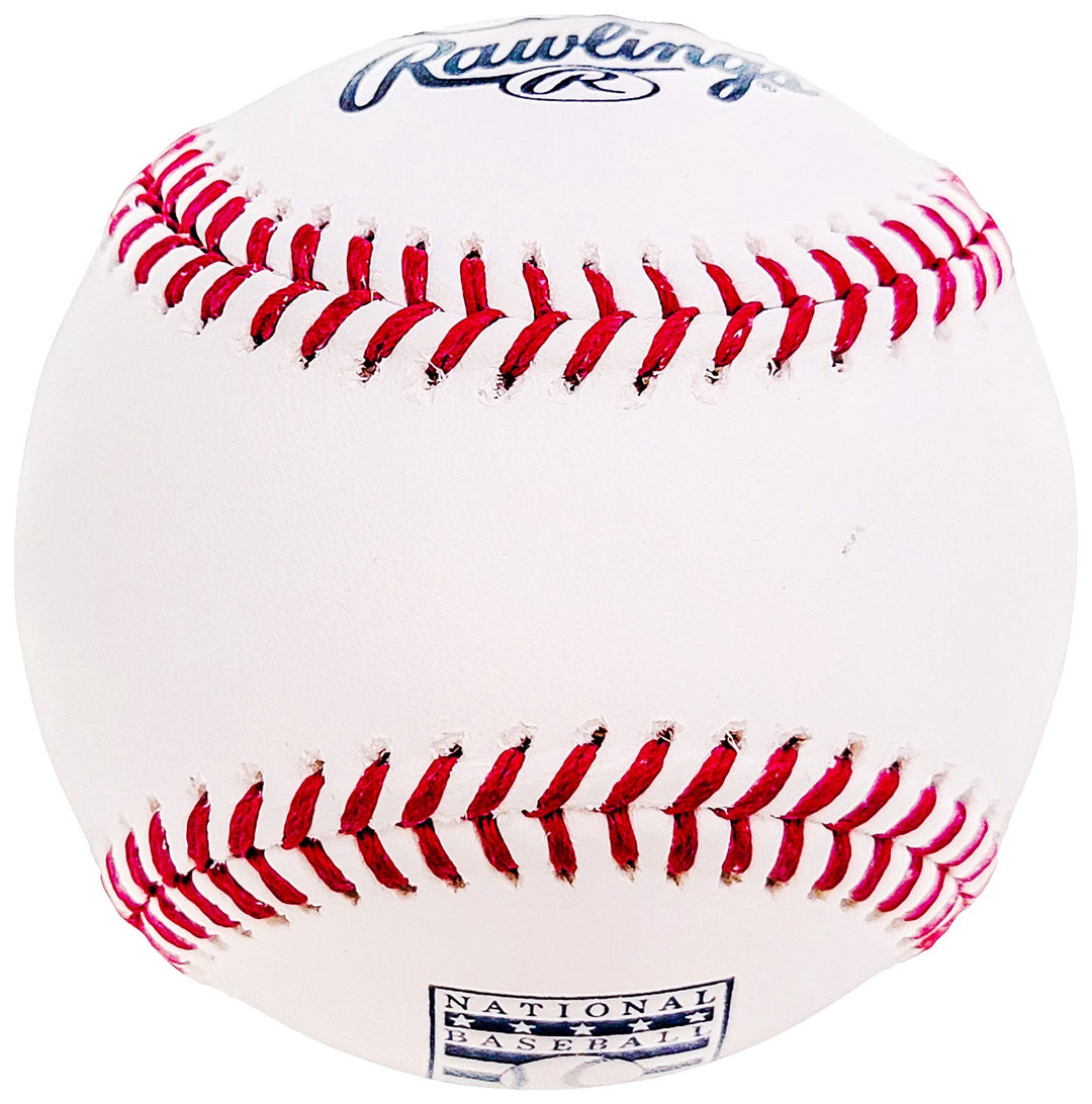 Pedro Martinez Signed Official HOF Logo Baseball Boston Red Sox Beckett Witness