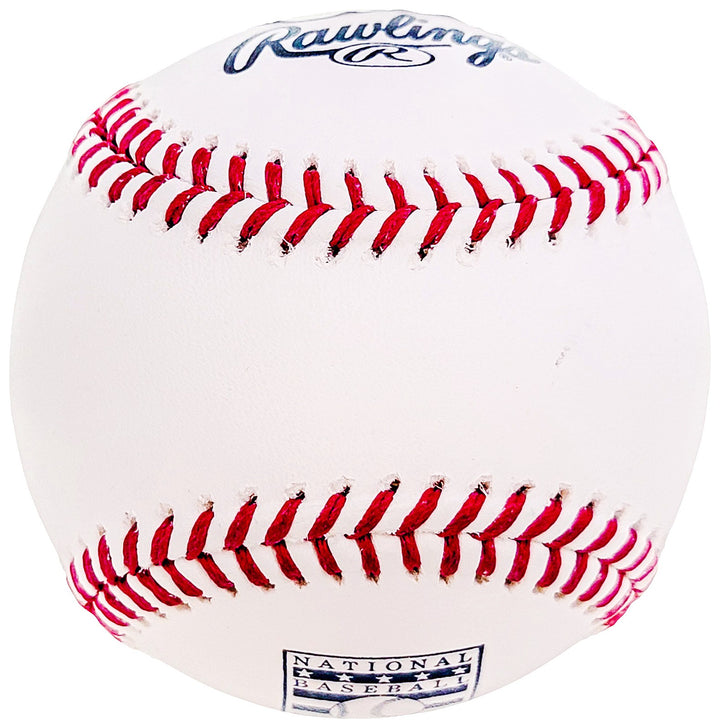 Pedro Martinez Signed Official HOF Logo Baseball Boston Red Sox Beckett Witness