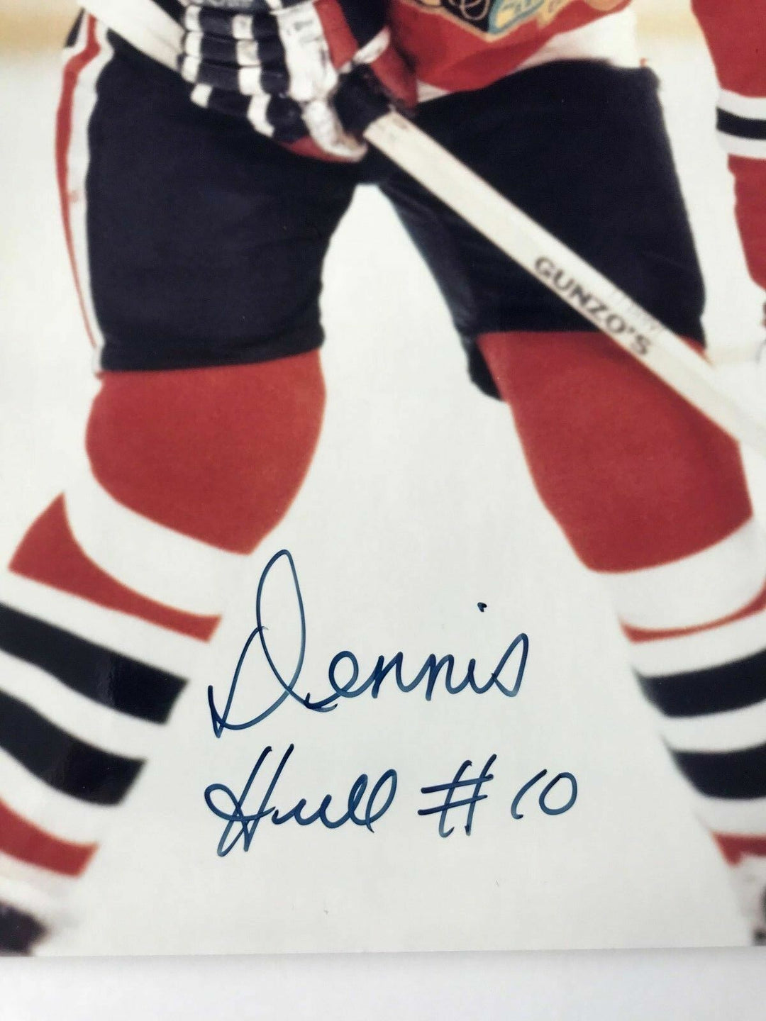 Dennis Hull Signed 8x10 JSA COA Photo Autograph 8x Chicago Blackhawks