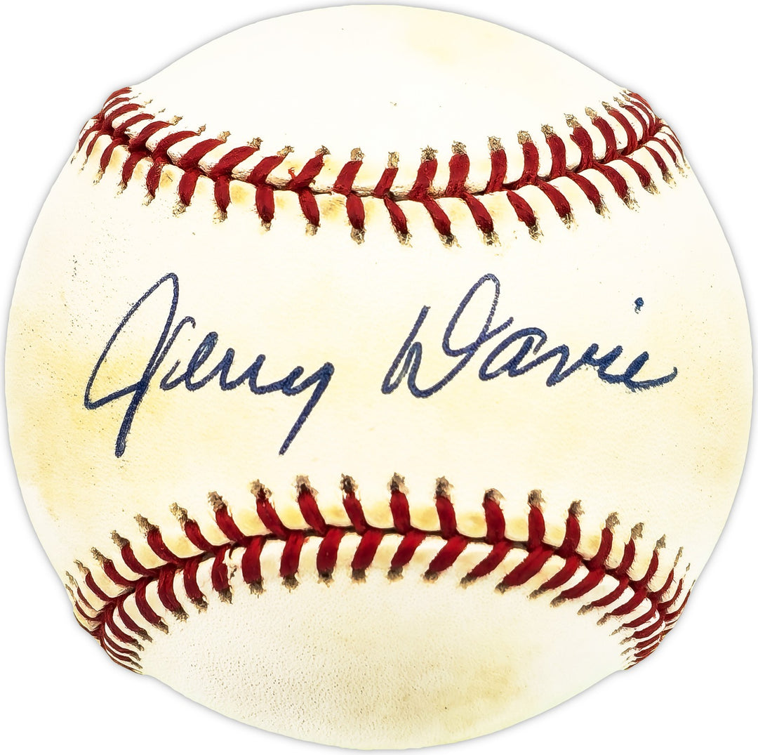 Jerry Davie Signed AL Baseball Detroit Tigers Beckett #BM17794