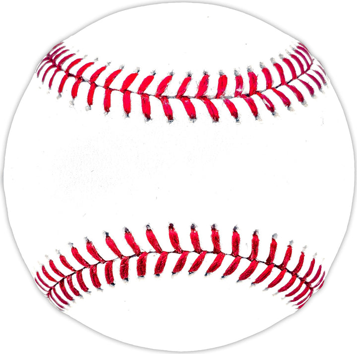 Trea Turner Signed Official 2019 WS Logo MLB Baseball Nationals Beckett Witness