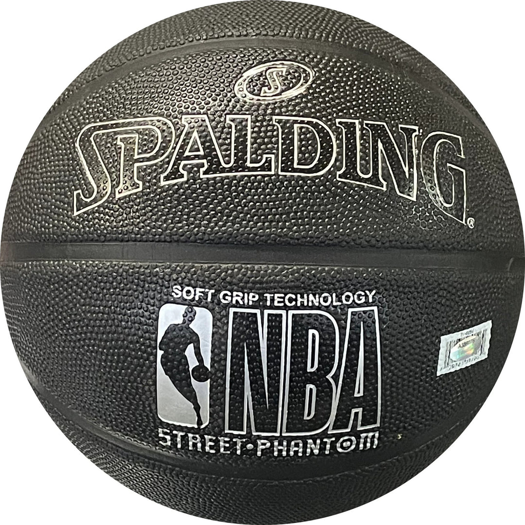 Karrem Abdul-Jabbar "HOF 95" Autographed Spalding Black Basketball