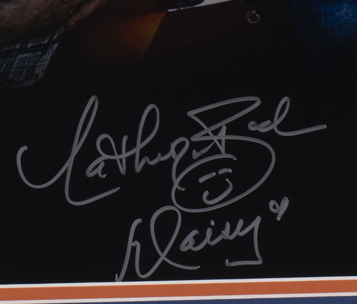Schneider Wopat Bach Signed Framed 16x20 Dukes of Hazzard General Lee Photo JSA