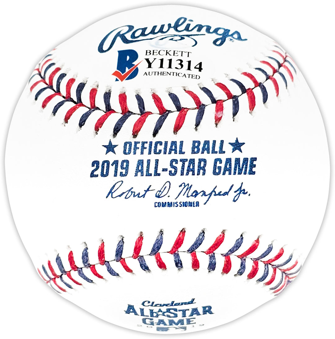 Ronald Acuna Jr. Signed Official 2019 All-Star Game Baseball Braves Beckett