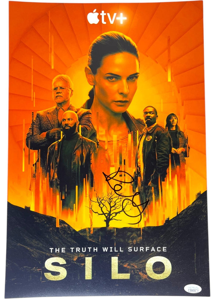 REBECCA FERGUSON SIGNED SILO 12X18 TV SHOW POSTER PHOTO DUNE APPLE JSA