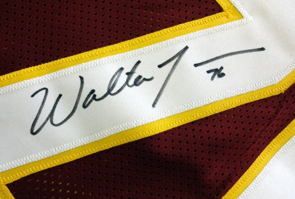 Florida State Seminoles Walter Jones Signed Red Jersey MCS Holo