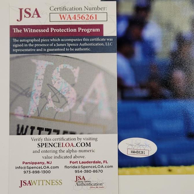 Yainer Diaz signed Houston Astros 8x10 Photo autograph ~ JSA Witness COA