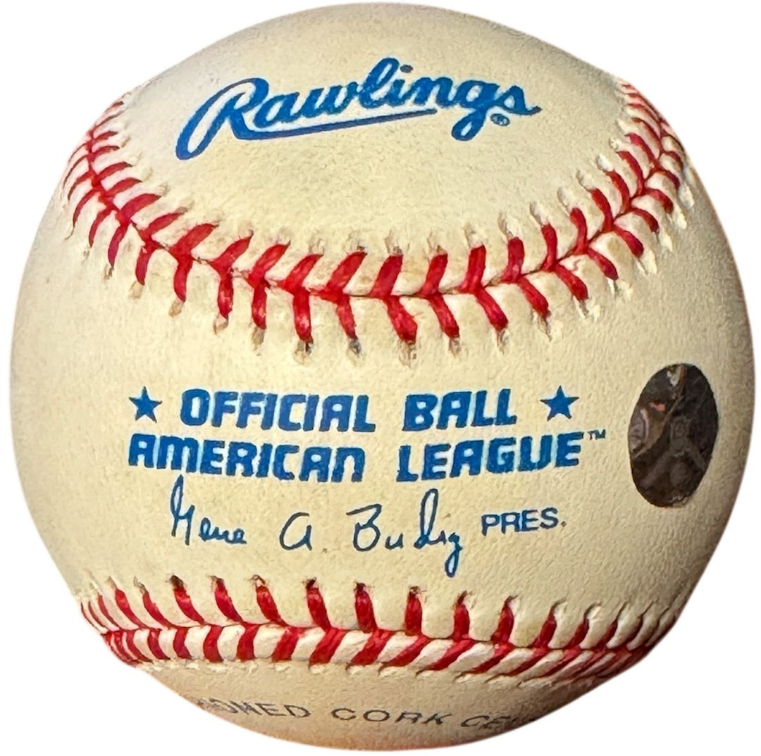 Cal Ripken, Jr signed ROAL Baseball April 15, 2000 Stamp imperfect-COA- 3000 Hit