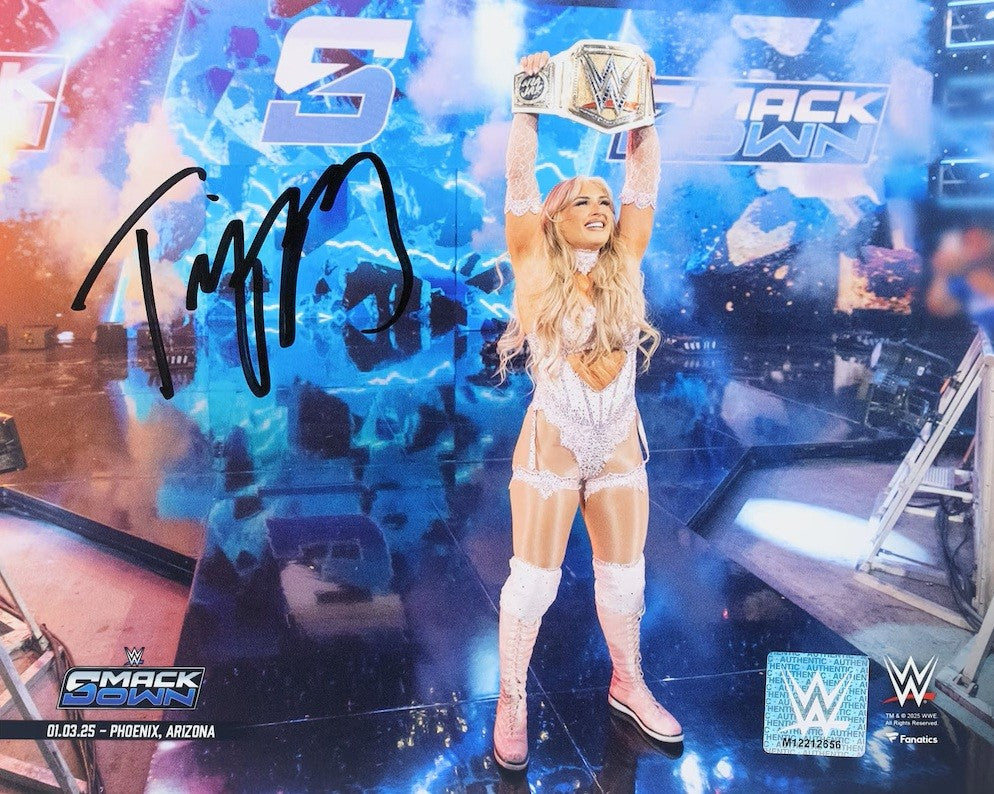 Tiffany Stratton Signed 8x10 WWE Championship Photo Fanatics