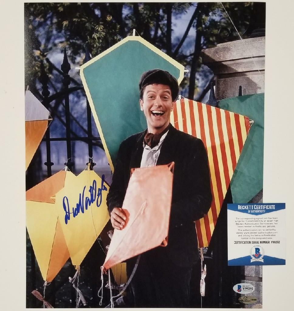 Dick Van Dyke autograph signed Mary Poppins 11x14 Photo #1 Autograph ~ BAS COA
