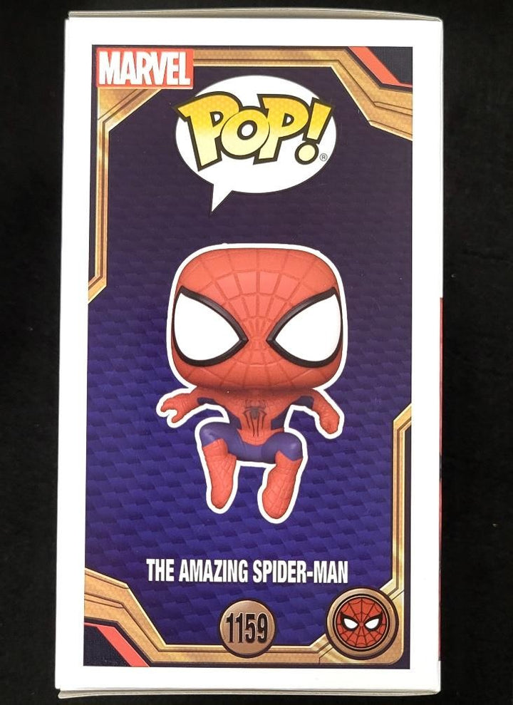 Tobey Maguire signed Amazing Spider-Man Funko Pop 1159 blue auto ~ Beckett BAS
