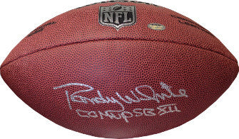 Randy White signed NFL Wilson Rep Composite Football CO-MVP SB XII SCHWARTZ HOLO