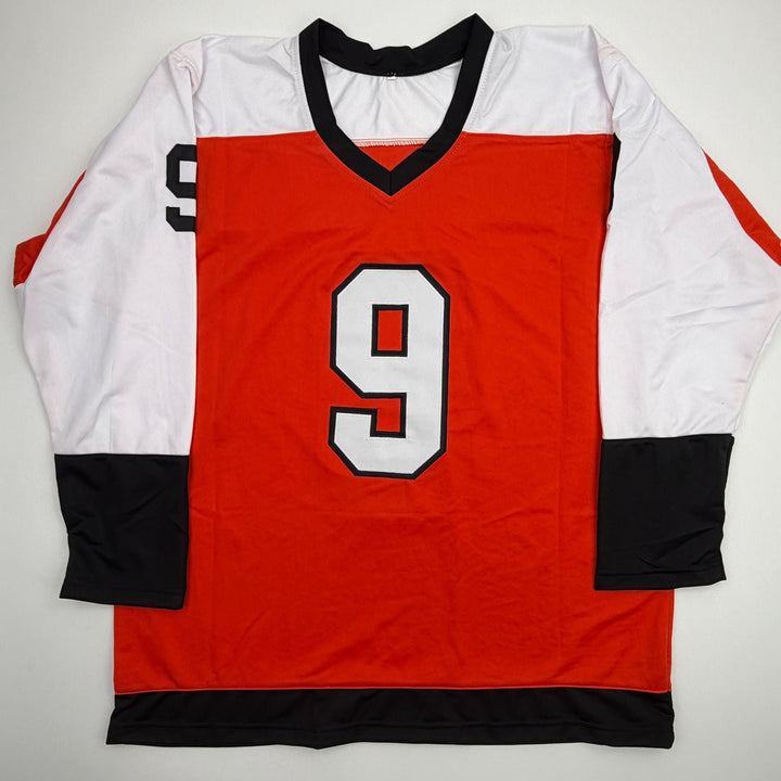 Autographed/Signed Jamie Drysdale Philadelphia Orange Jersey Beckett COA