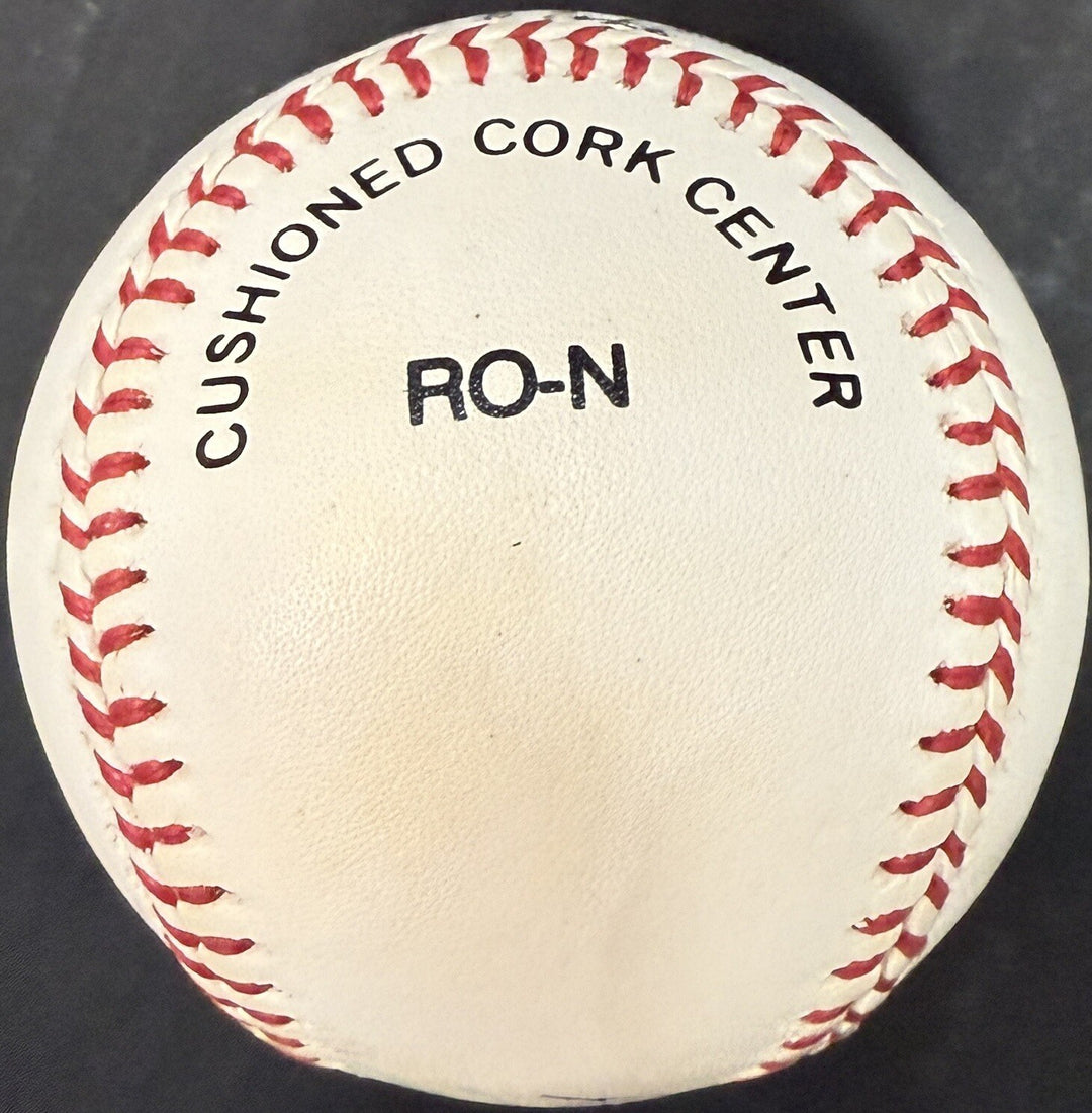 Bobby Thomson Ralph Branca Signed Official NL Baseball 10/3/51 Auto Giants PSA