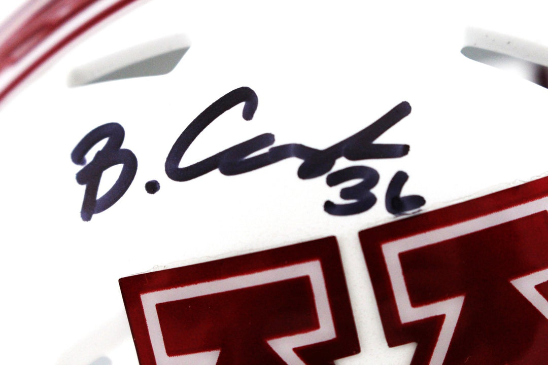 Blake Cashman Autographed Minnesota Gophers Mini Helmet Beckett Witness 52790